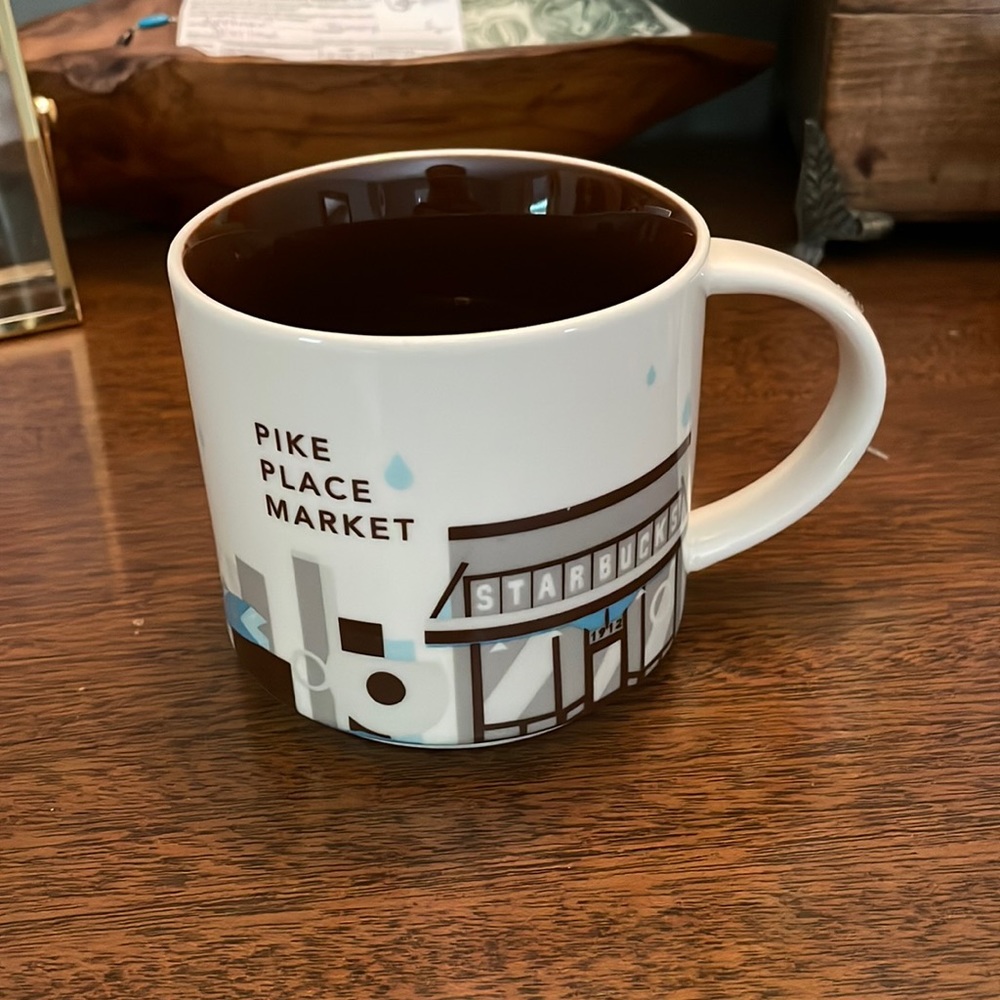 Collectible STARBUCKS Pike Place Market Coffee Mug 14 ounces